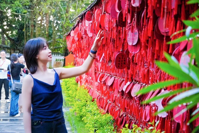 博主打卡东坡书院。主办方供图