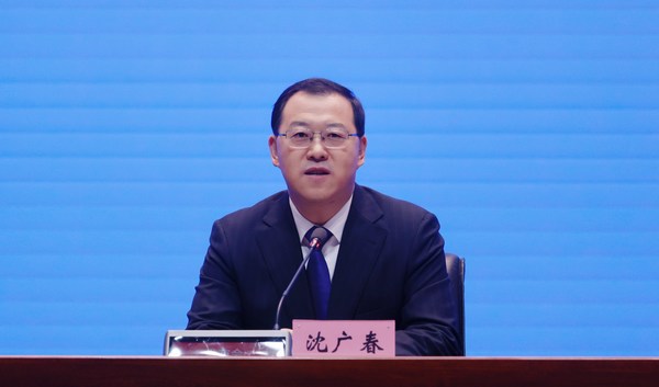 黑龙江省文化和旅游厅副厅长沈广春。张澍摄