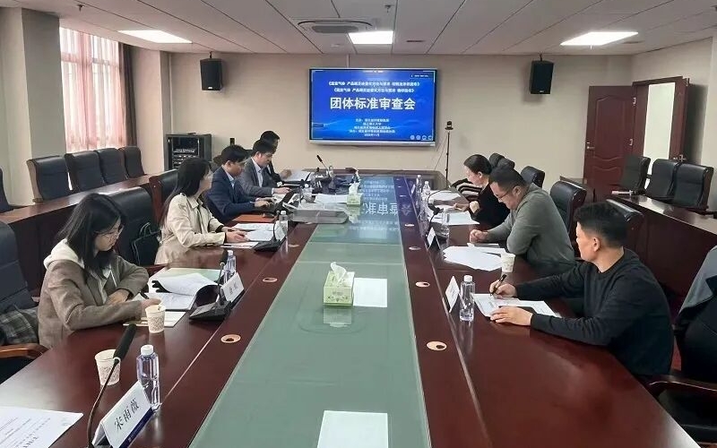 团体标准审查会现场。