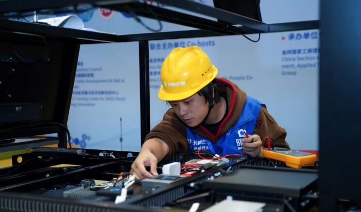 比赛现场。汪许中摄