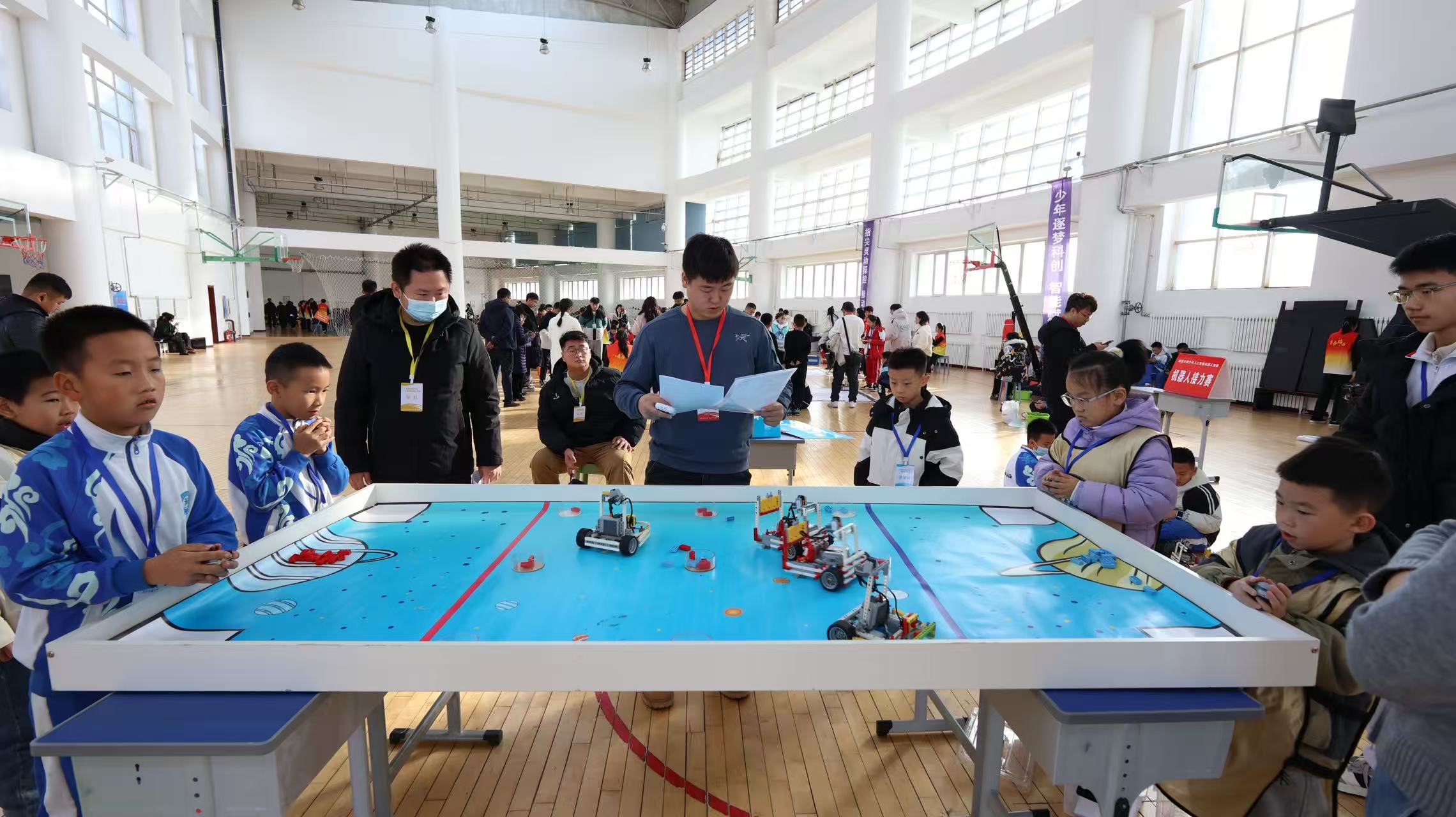 比赛现场。鸡西市委宣传部供图