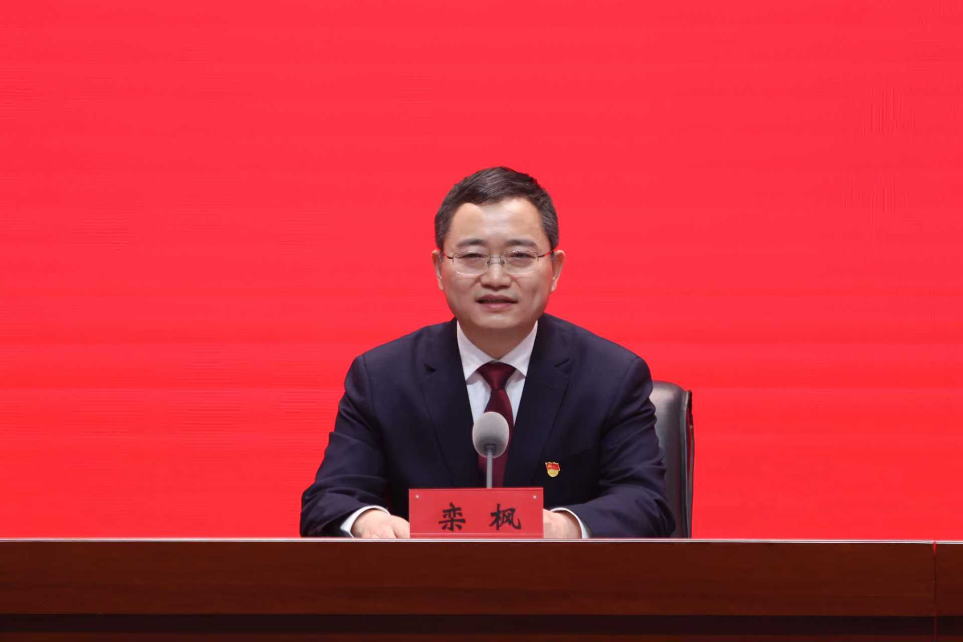 黑龙江省卫生健康委员会党组书记、主任栾枫。石启立摄