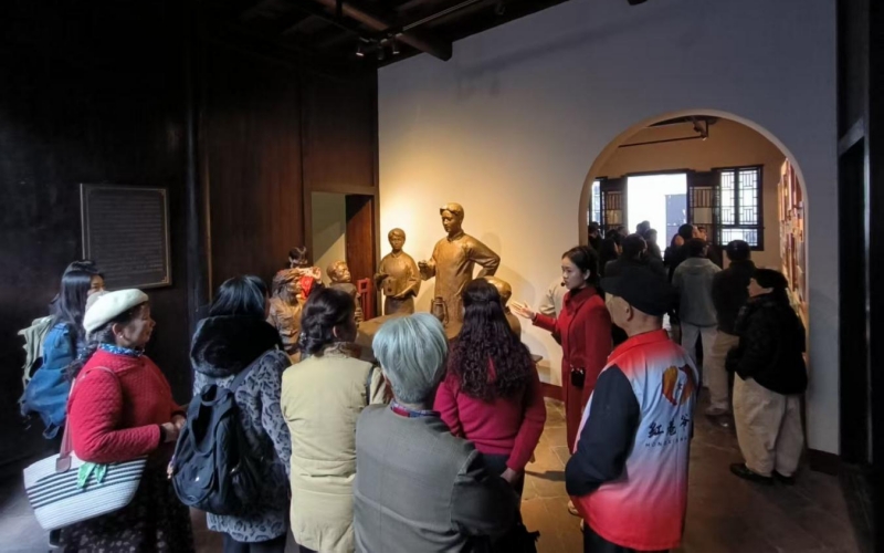 都府堤社区开展红色讲解专项培训。