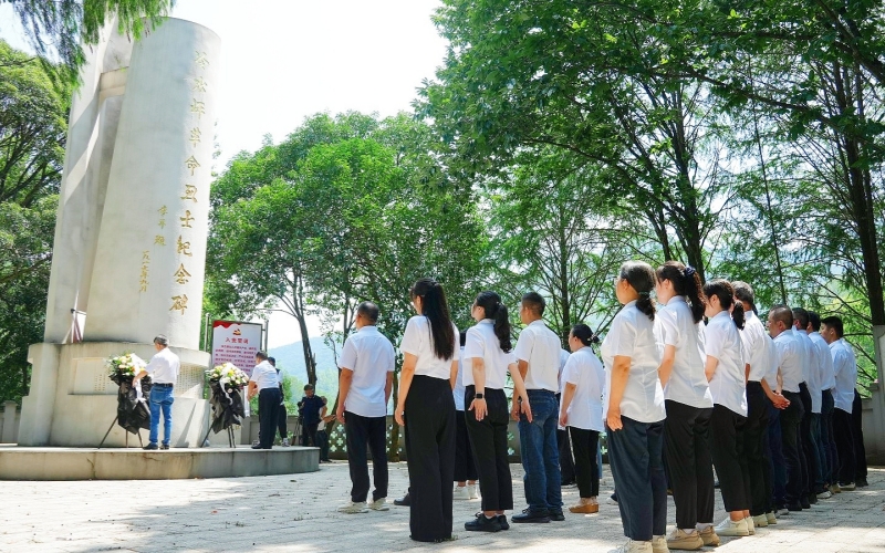 冷水坪红色教育基地。程思摄