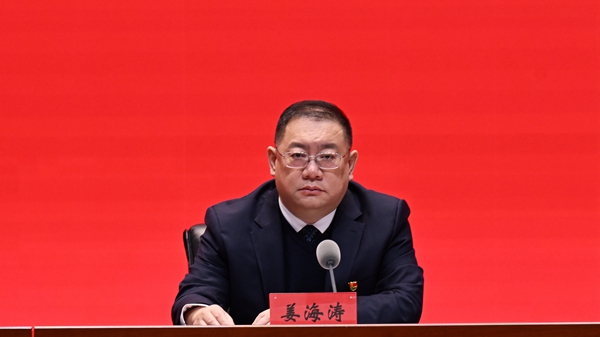 黑龙江省民政厅党组成员、副厅长姜海涛。李鹏举摄