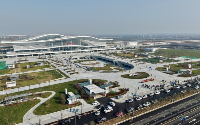 孝感市汉川北站开通运营。