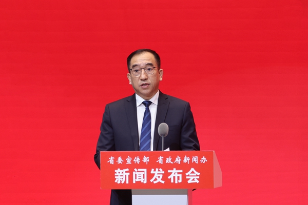 黑龙江省文旅厅党组成员、副厅长于峰。石启立摄