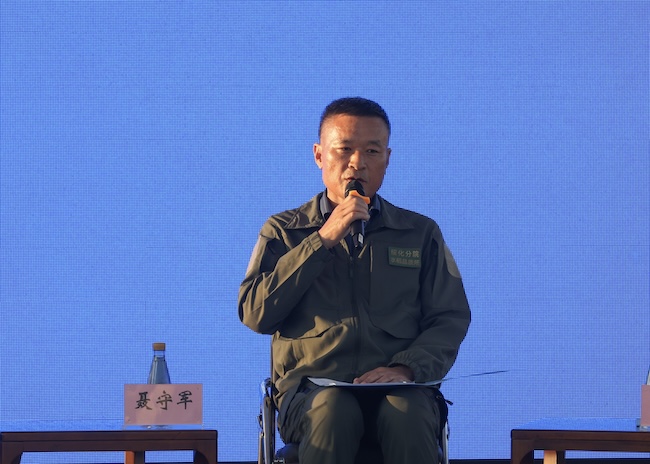 黑龙江省农业科学院绥化分院副院长聂守军。石启立摄