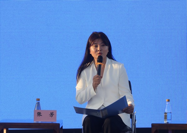 和粮农业集团董事长张芳。石启立摄